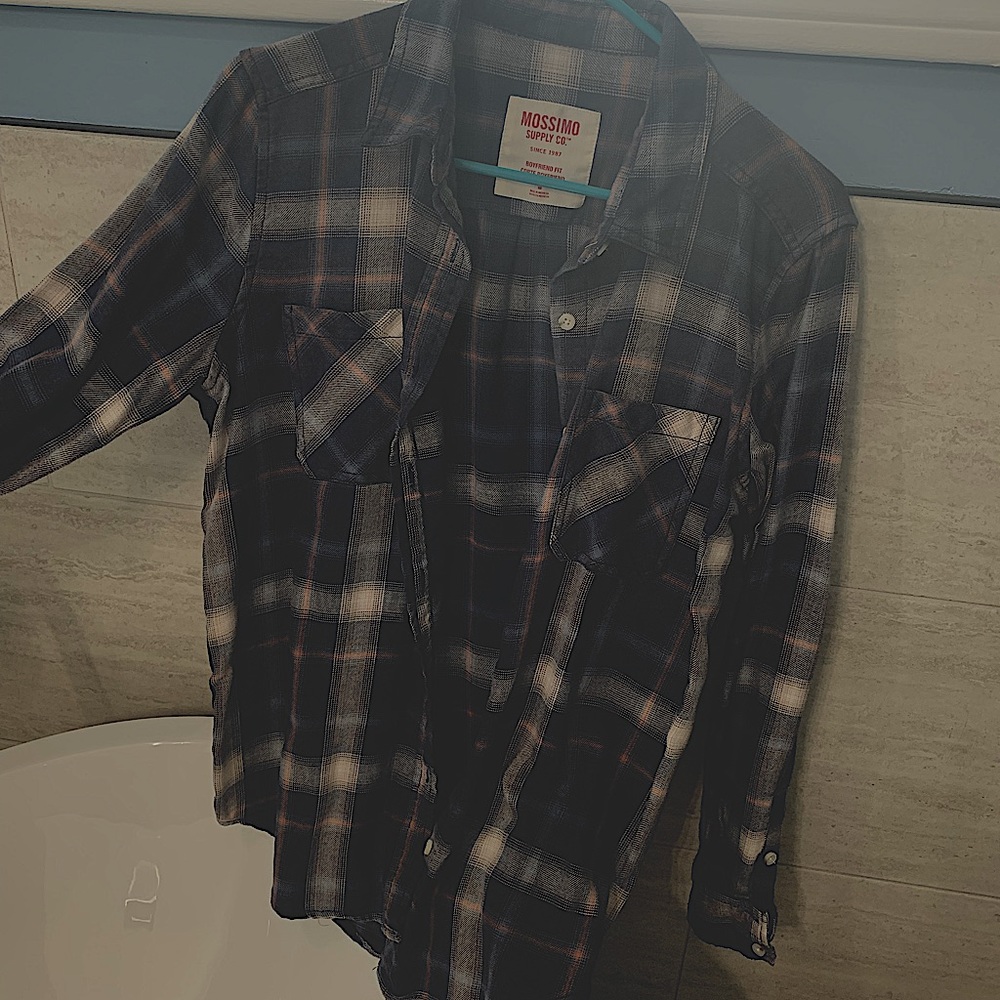 ‼️MOSSIMO Boyfriend Fit Flannel
